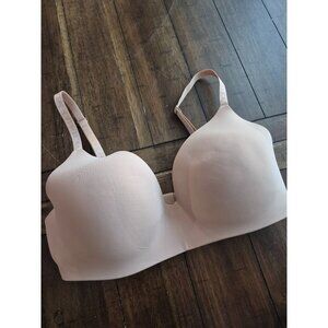 Victorias Secret Beige Soft Comfortable Everyday Wear Lined Wireless Bra 36DD